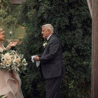 First look with Dad. Never seen him cry before!