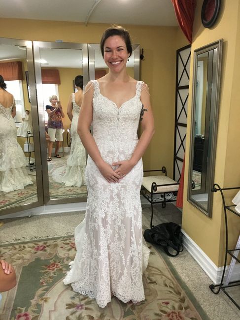 Just had my final fitting!