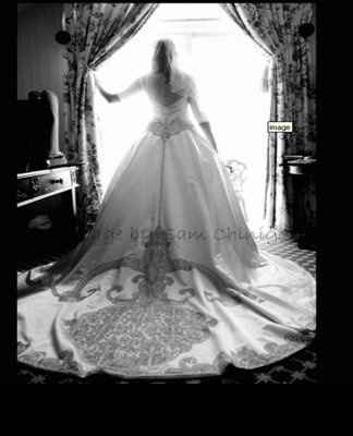 White or Diamond White?- Maggie Brides