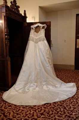 Getting Ready on wedding day