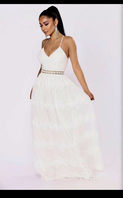 Let's see your beach wedding dresses 💙 - 1