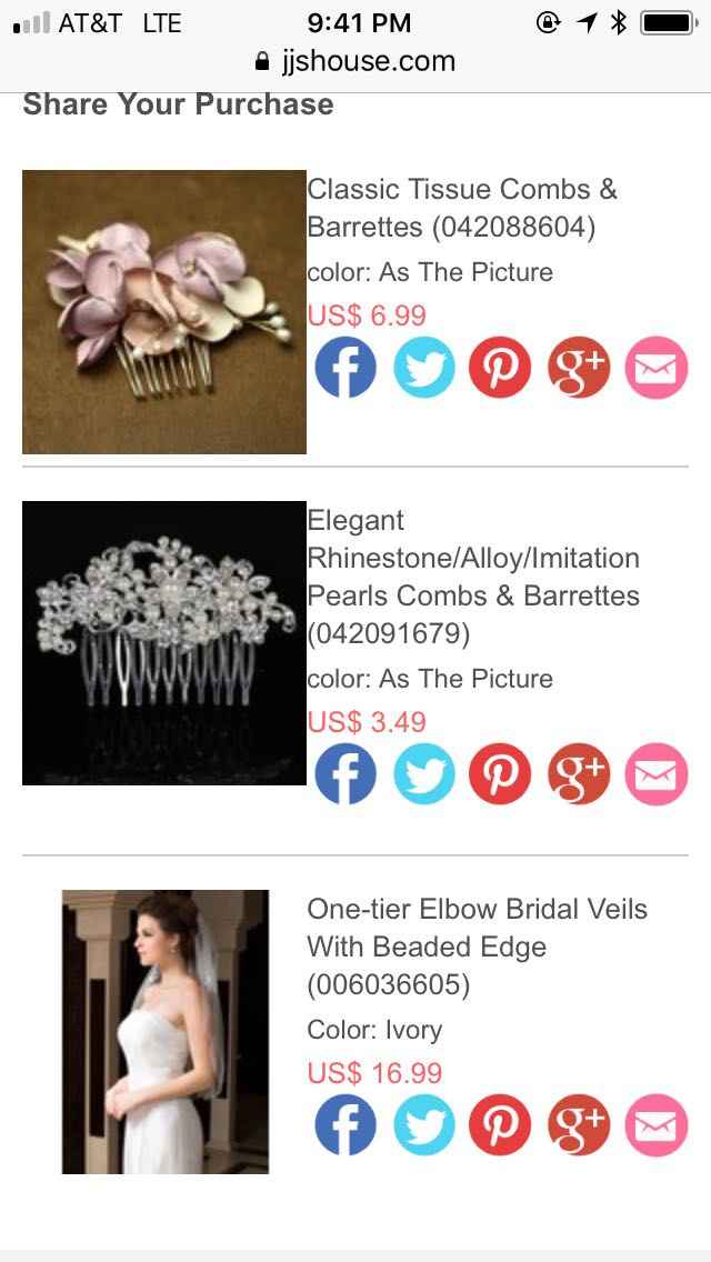 Necessary for a wedding - 1