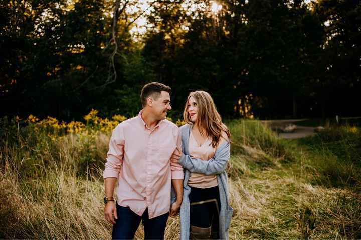 Our Engagement photo session! - 2