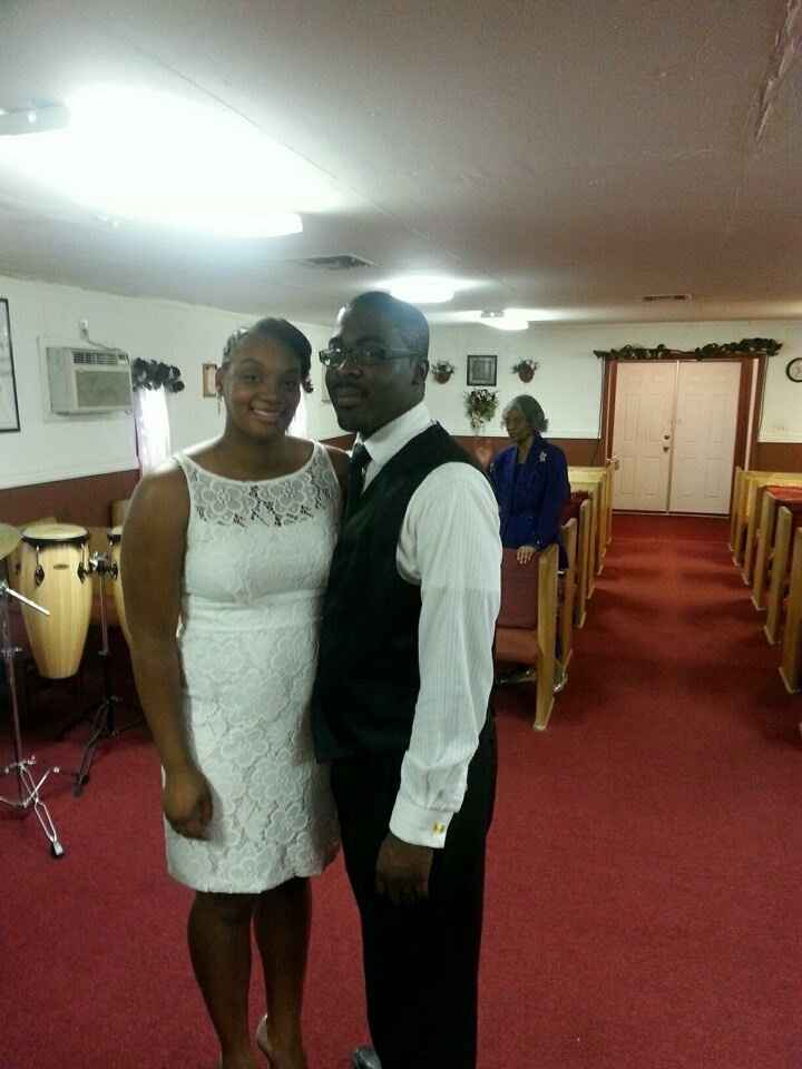 Back and Married- So Glad and Relieved :)