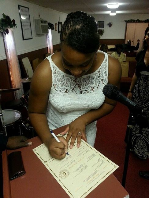 Back and Married- So Glad and Relieved :)