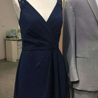 Alfred Angelo Navy and David's Bridal Marine