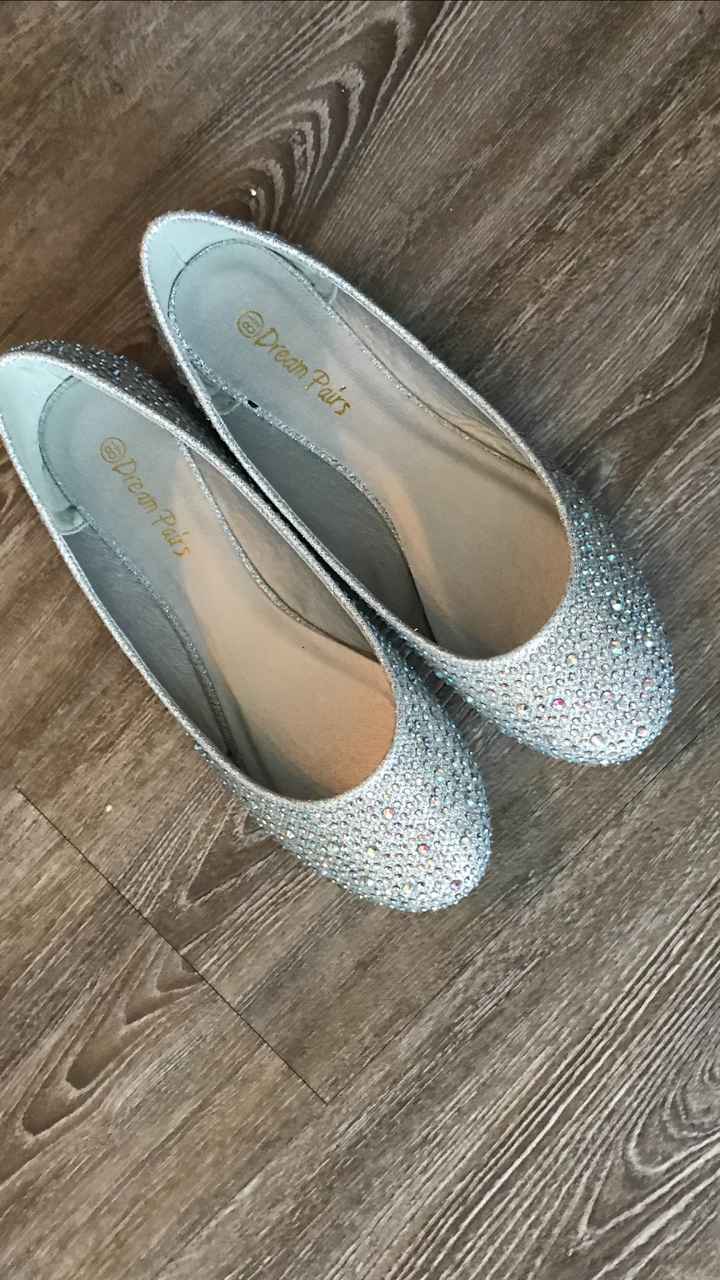 Curious what everyone's wedding shoes look like? - 1