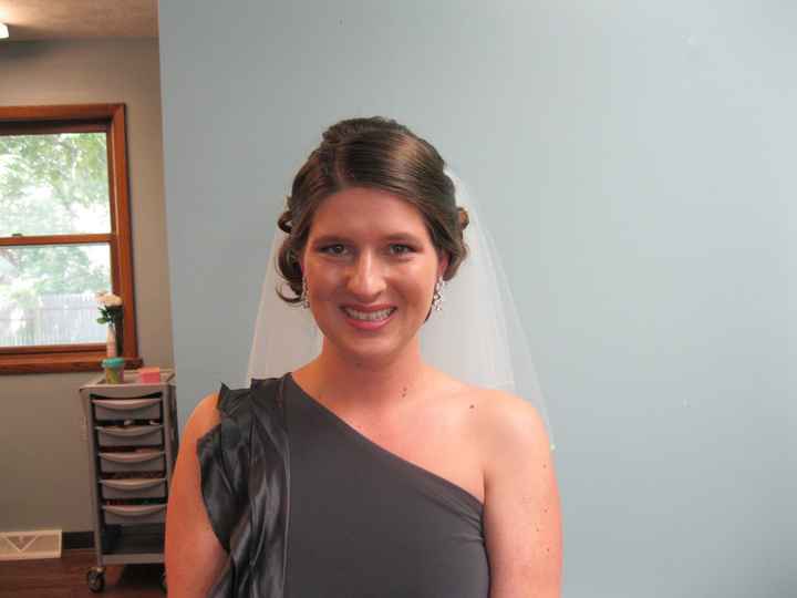 Makeup and hair trial