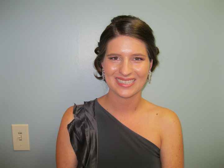 Makeup and hair trial