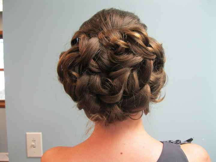 Makeup and hair trial