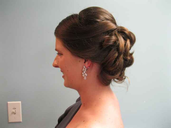 Makeup and hair trial