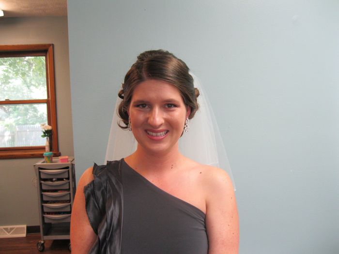 Makeup and hair trial