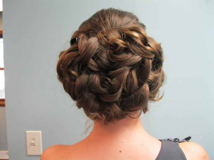 Makeup and hair trial