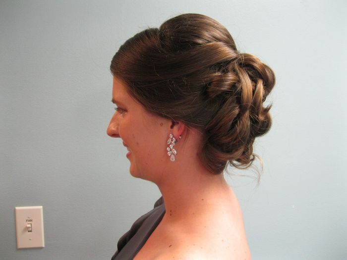 Makeup and hair trial