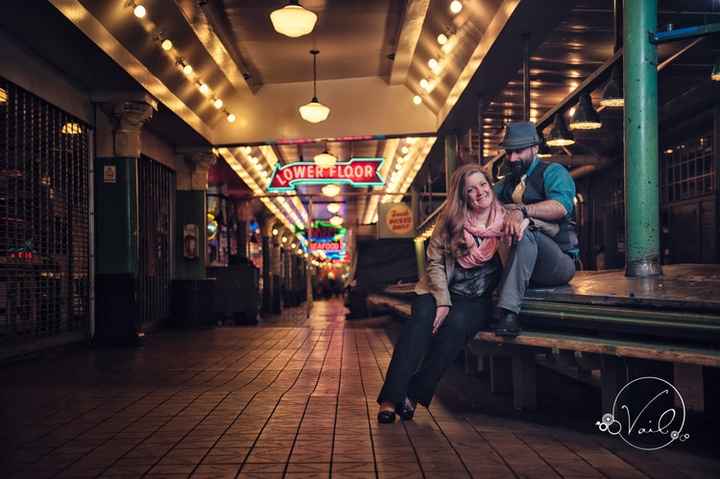 Where did you take your engagement pictures?