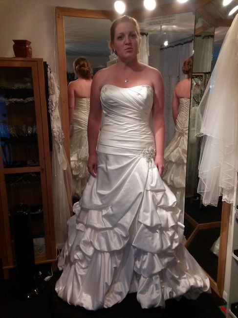 Dress fitting cancelled :( **UPDATE w/ PICS!** Just kidding, just went in and it was GREAT!