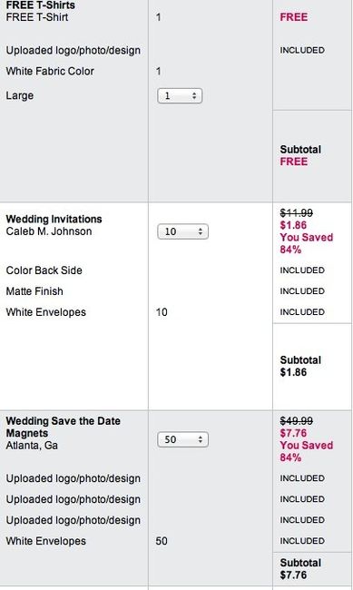 NEED HELP WITH VISTA PRINT SHIPPING