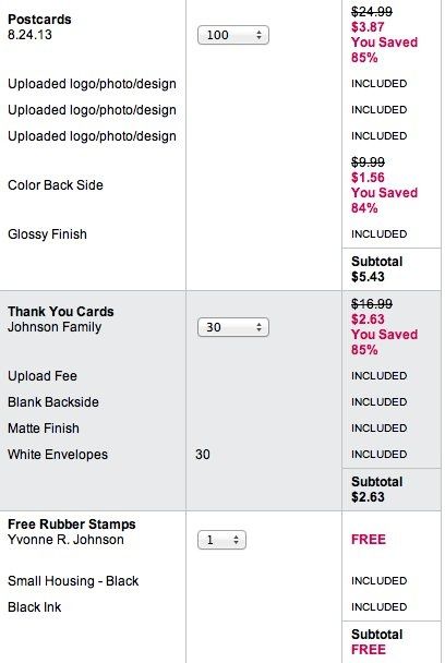 NEED HELP WITH VISTA PRINT SHIPPING