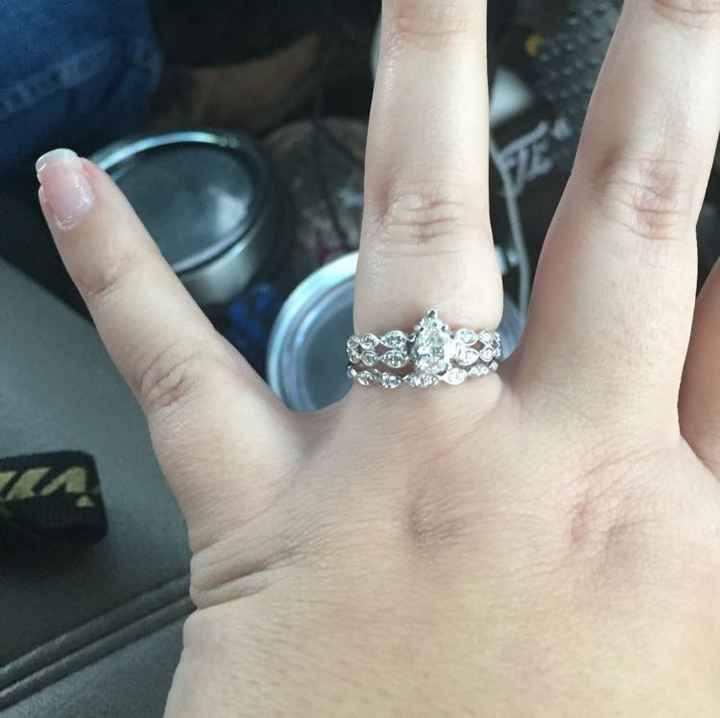 Lets see those beautiful engagement rings