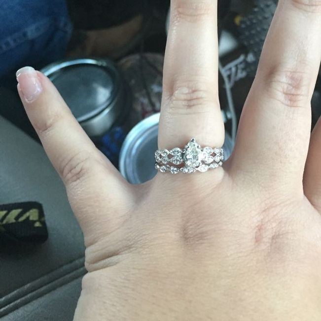Lets see those beautiful engagement rings