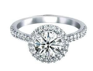 Round Halo Rings on Size 7 Hand!?