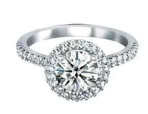 Round Halo Rings on Size 7 Hand!?