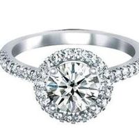 Round Halo Rings on Size 7 Hand!?