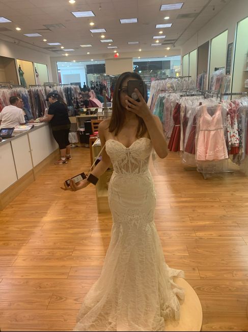 New dress and Wedding dress regret 1