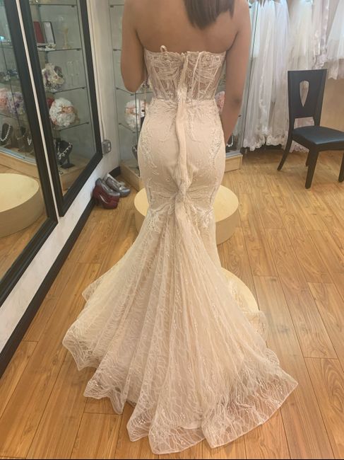 New dress and Wedding dress regret 6