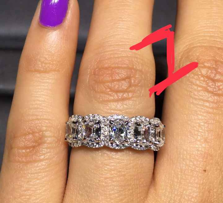 Which eternity band do you like better??? - 1