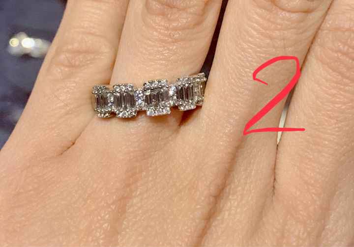 Which eternity band do you like better??? - 2