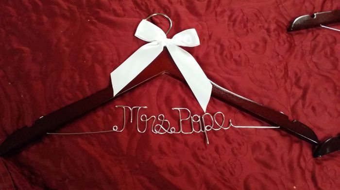 Personalized hanger from etsy help!
