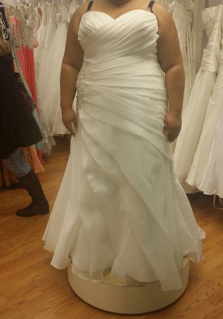 I got the call that my dress was discontinued!