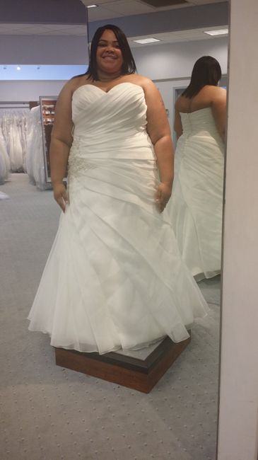 So I took your advice and had a fitting!