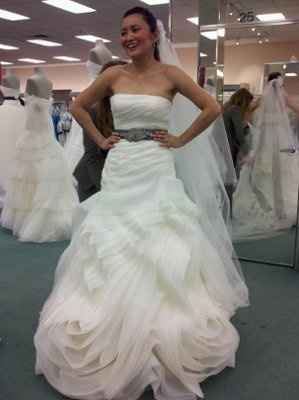 The dress you thought you had to have. And the dress you are wearing/wore on your wedding day