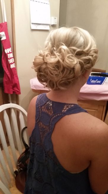 Hair and makeup :)