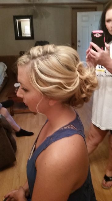 Hair and makeup :)