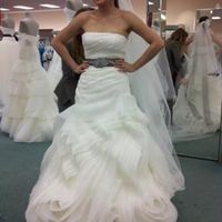 The dress you thought you had to have. And the dress you are wearing/wore on your wedding day