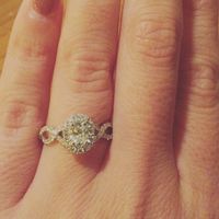 Small diamond ladiessssss.....Let me see those small diamond halo's (half carat and lower)
