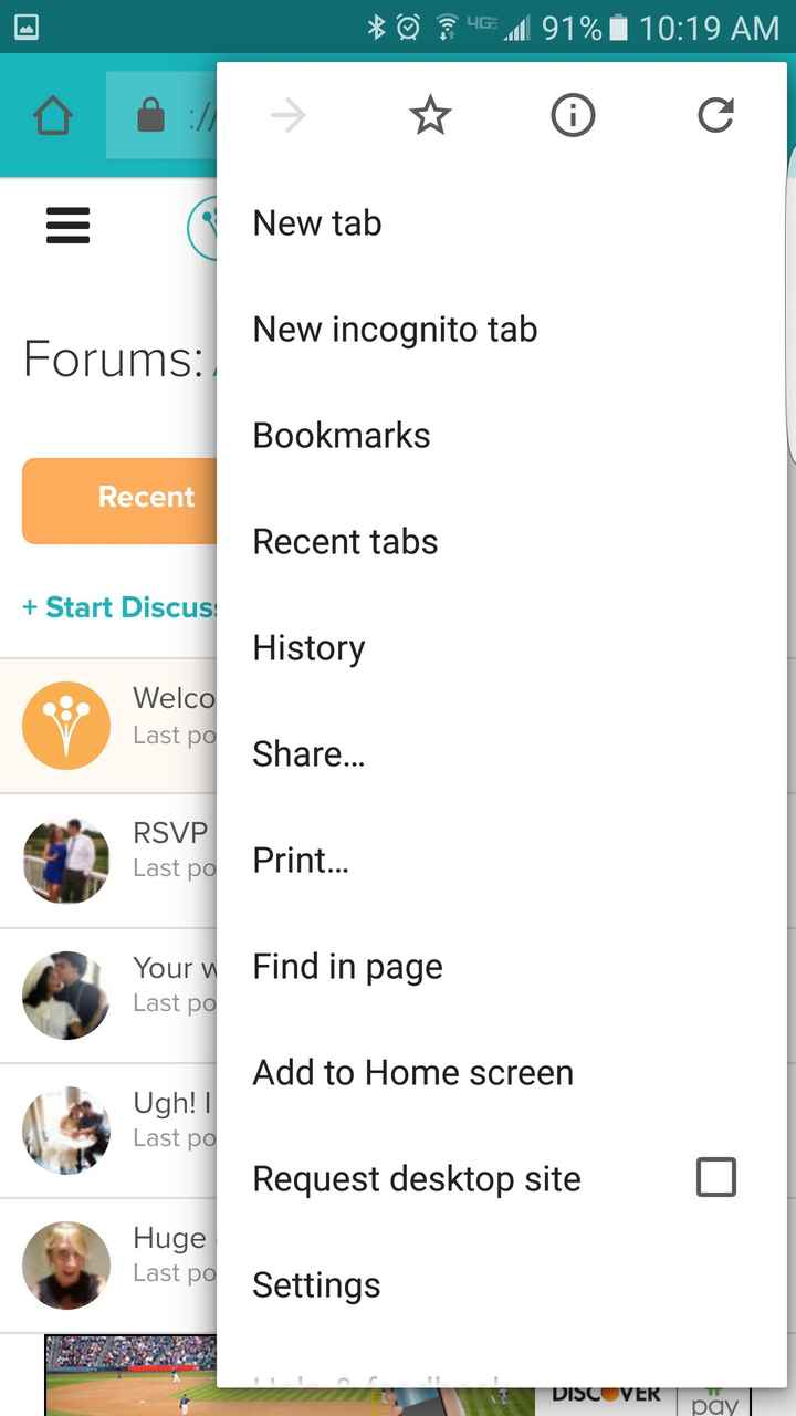 Wedding Wire posting question.....