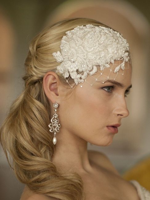 Having trouble with veil and hair