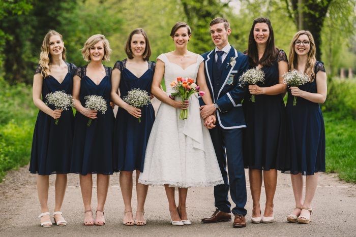 Do the Bridesmaids need to coordinate with Bride 1