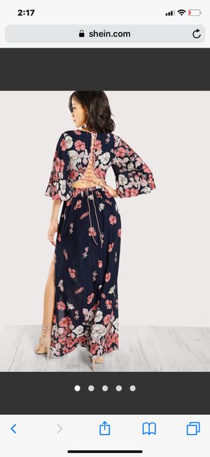 Dress for engagement shoot - 2