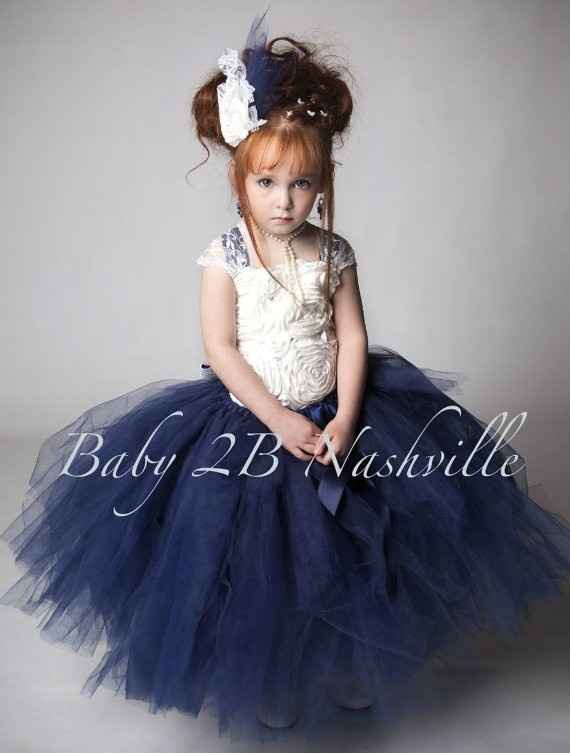 Anybody pick a tutu dress for the flower girl?