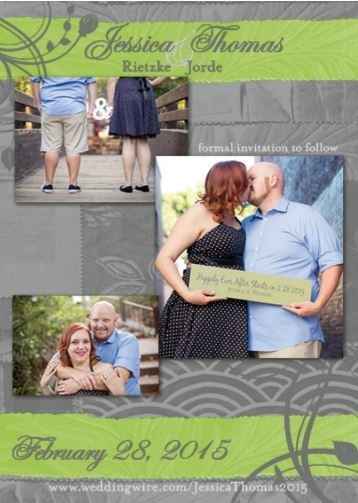 NEED HELP WITH SAVE THE DATES!