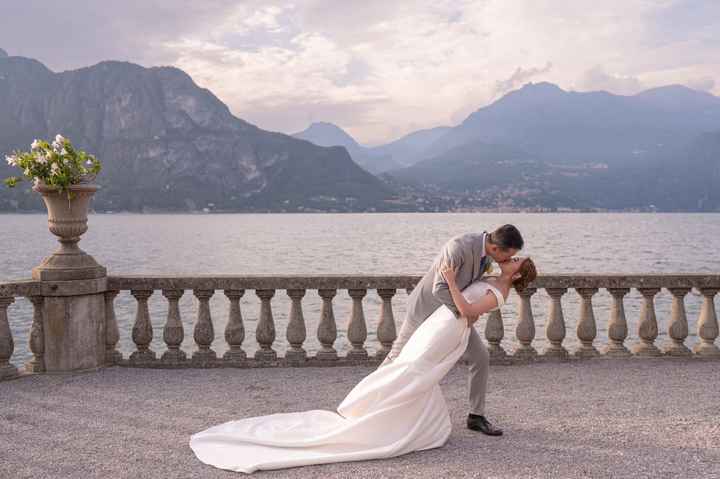 Heavy gown, long train for wedding dress. should i  get a reception dress? - 1