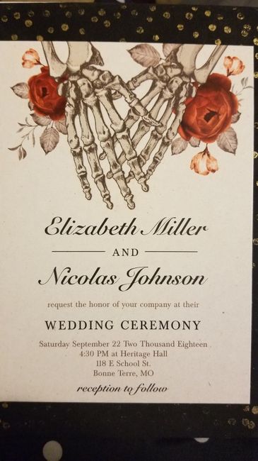 Show me your black wedding details and dresses - 3
