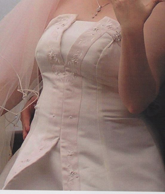 My wedding dress. 2