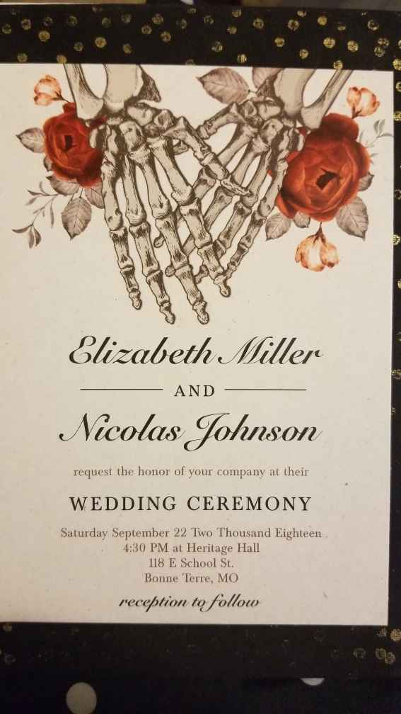 Show me your black wedding details and dresses - 3