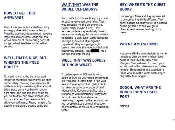 No program or sign 2